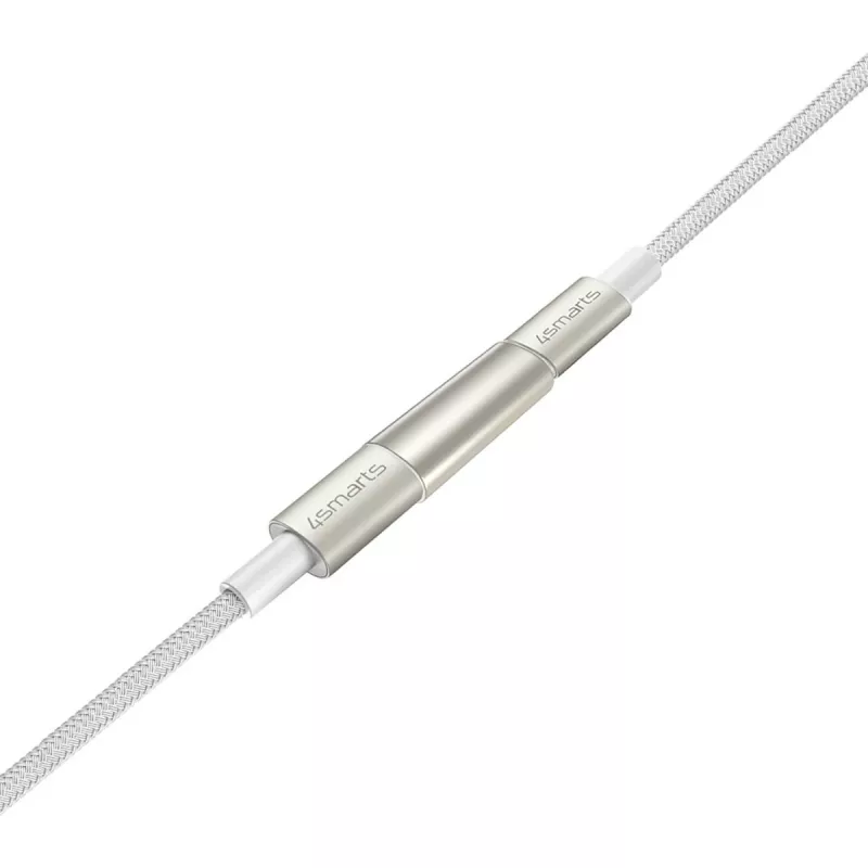4smarts USB-C-auf-USB-C-Kabel PremiumCord 100W 3m Weiß - 3 m - USB C - USB C - USB 2.0 - 0,48 Gbit/s - Weiß