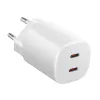 Ladegerät Xiaomi Nano Turbo 45W Weiß — 2× USB‑C AC Indoor für Smartphone & Tablet