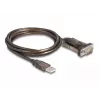 Adapter USB 2.0 Typ-A auf Seriell RS-232 D-Sub 9-polig Stecker DeLOCK 62646