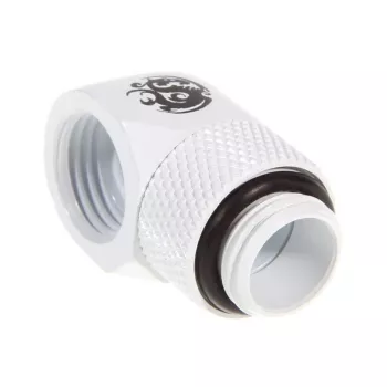 Kühlungszubehör BitsPower BP-DW90R — Messing weiß, Abmessungen 18×18×31,8 mm