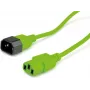 Roline - Netzkabel - IEC 60320 C14 auf IEC 60320 C13 - AC 250 V - 10 A - 1,8 m - vergossen - Grün