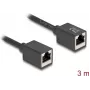 Netzwerkkabel DeLOCK 90332 RJ-45 Cat6a 3 m Schwarz