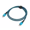 USB-C-Kabel LANBERG CA-CMCM-45CU-0010-BK 1 m, 240 W Leistung, 8K@60Hz Video