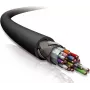 PureLink PureID Serie - Audio-/Video-/Netzwerkkabel als Meterware - 200 m - Dreifachisolierung - Schwarz