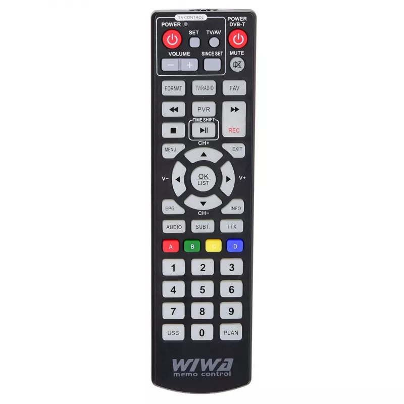 TV-Tuner WIWA H.265 LITE — DVB-T-/DVB-T2-Tuner mit H.265-Unterstützung, Full HD, HDMI, USB, SCART