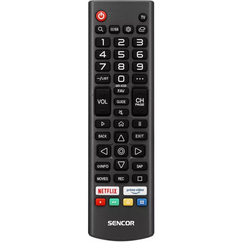 LED SMART TV SENCOR SLE 32S803B 32 Zoll webOS HD 1366×768, HDR10, Wi‑Fi, Bluetooth, DVB‑T/T2/C/S/S2, 3×HDMI, 2×USB