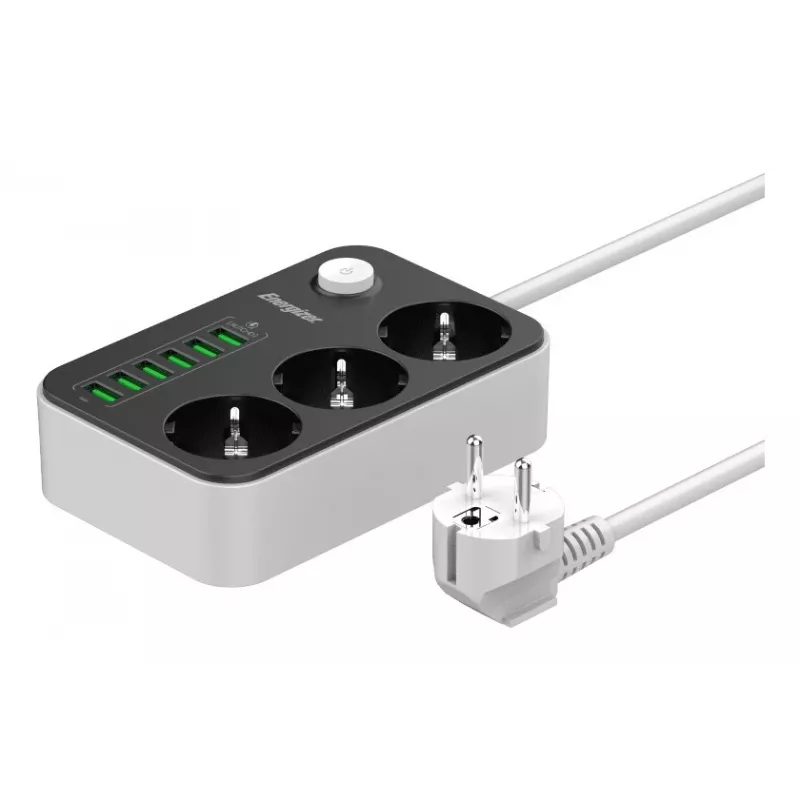 Tragbare Powerbank Energizer EPB2500W01EU 2500 mAh USB-Ausgang kompakter Ladegerät