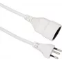 VALUE-Verlängerungskabel Typ J CH. M/F. Weiß 5,0 m - Kabel - Verlängerungskabel