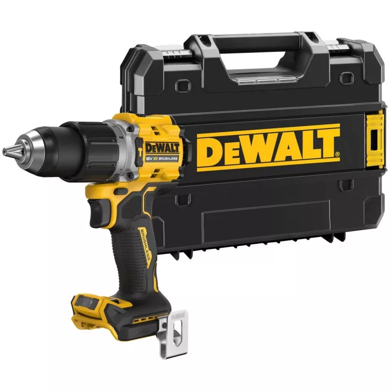 Pistolengriff-Bohrmaschine DeWalt DCD805NT-XJ — 18 V bürstenlos, 2000 U/min, 90 N·m, 13 mm Bohrfutter, 1,34 kg