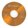 VERBATIM 43297 Verbatim DVD+RW schlank Jewel Case 5 4.7GB 4x Farbe