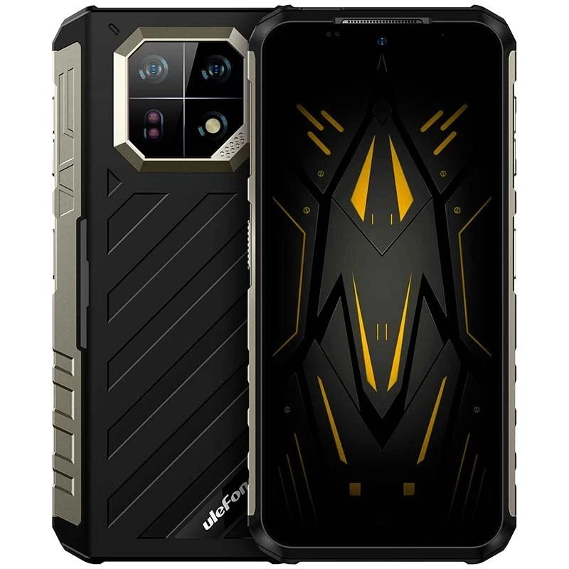 Ulefone Armor 22 16,7 cm (6,58) Android 13 4G USB Typ-C 8 GB 128 GB 6600 mAh Schwarz