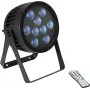 LED-Spot EUROLITE PAR 9 UV 9x3W – Bühnen-/Club-UV-PAR-Scheinwerfer, 9 LEDs 3W