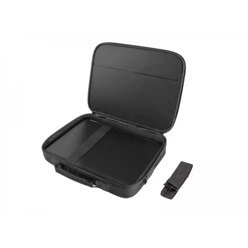 NATEC Impala 2 39,6 cm (15,6) Messenger-Tasche Schwarz, Grau