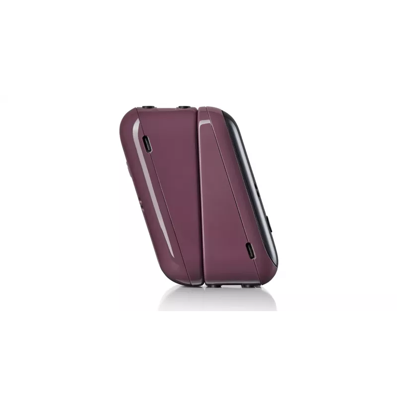Motorola | Travel Audio Baby Monitor | PIP12 | Kristallklarer HD-Sound; 10 Stunden Akkulaufzeit; Das tragbare, magnetische Design schaltet die Geräte automatisch aus | Burgunderrot