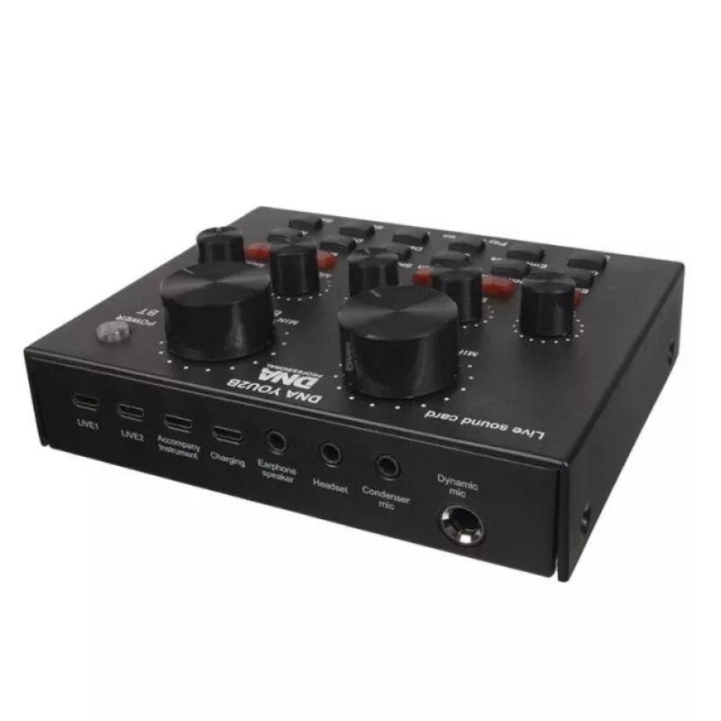 Mikrofon-Kit Bitmat DNA YOU2B — Mikrofon, Audio-Schnittstelle, Ständer und Kabel