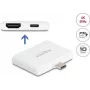 DELOCK USB-Typ-C-Adapter auf HDMI 4K 60 Hz mit Daten und PD 94 W (Modell 61087)