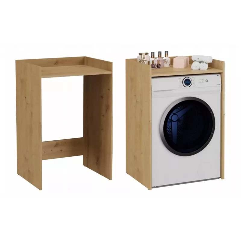 Top e Shop POLA Wäscheraumschrank für Waschmaschine – Artisan Oak