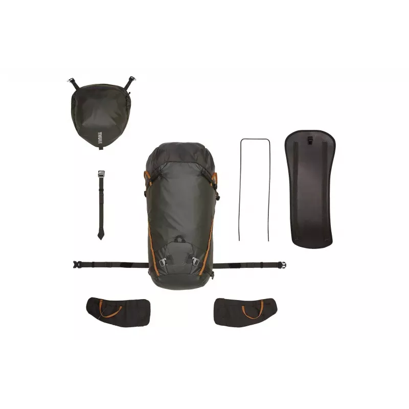 Thule | Stir Alpine, 40L | Wanderrucksäcke | Obsidian | Schultergurt