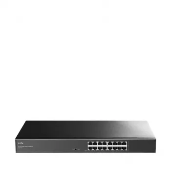 Netzwerk-Switch Cudy GS1016L — 16-Port Gigabit Ethernet (10/100/1000), 32 Gbit/s Switching, Rack-Montage