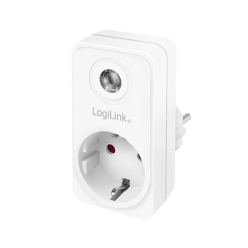 LogiLink PA0263 Überspannungsschutz weiß 1 AC-Steckdose 230 V