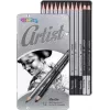 Colorino Skizzier-Kunstset 80118PTR – 12-teilige Skizzierstifte und Zubehör