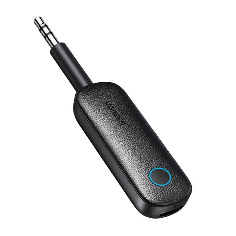 Bluetooth-Empfänger/Sender UGREEN CM403 – 3,5-mm-Klinke, Bluetooth 5.0, 145-mAh-Akku, schwarz