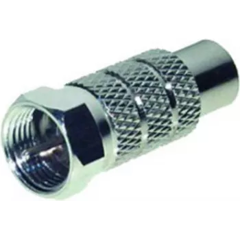 Koaxial-F-Buchse auf RCA-Kupplung ShiverPeaks 85221 zur Signalumwandlung