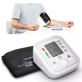 Extralink Smart Life K-4S Arm-Blutdruckmessgerät, Weiß