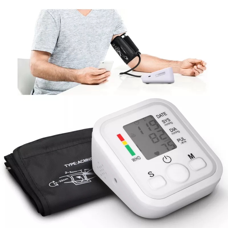 Extralink Smart Life K-4S Arm-Blutdruckmessgerät, Weiß