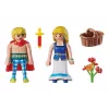 PLAYMOBIL | Asterix | Tragicomix und Falbala | Verliebtes Paar aus dem Asterix-Universum | Spielzeug für Kinder ab 5 Jahren | 71544
