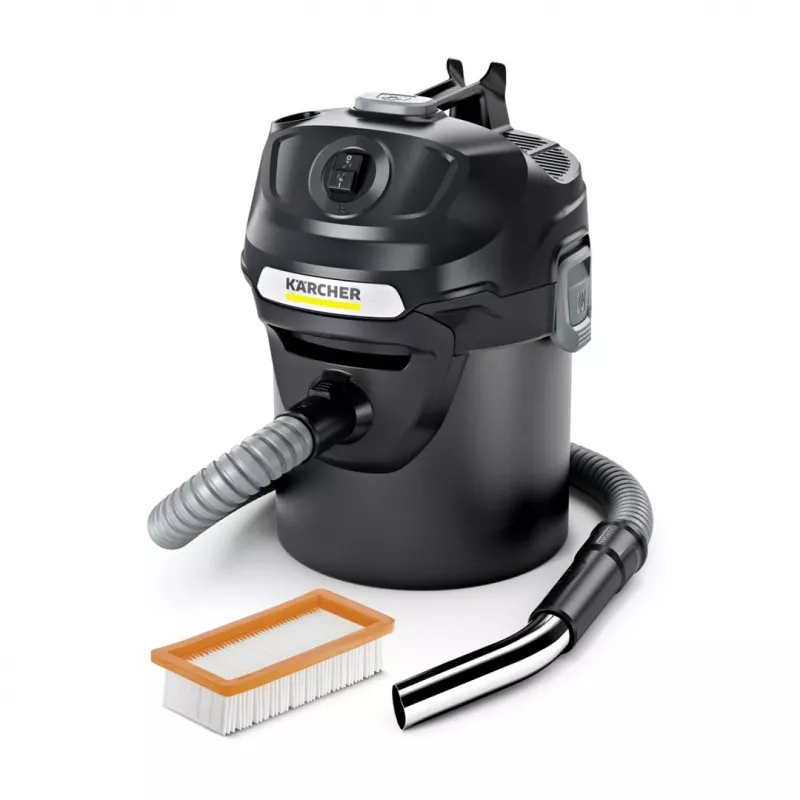 Staubsauger Karcher AD 2 600 AW — Trockenaschesauger, 14 l, 600 AW, Schlauch Ø 3,5 cm, 1 m Schlauch, schwarz