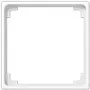 Wandschalterrahmen Jung A 590 Z WW Weiß, Thermoplast, 50×50 mm