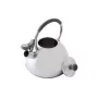 Wasserkocher Maestro MR-1323 — Edelstahl, 2,5 L, Klappdeckelpfeife, kühler Silikongriff