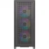 PC-Gehäuse Silentware Air 2000 A-RGB Schwarz — Mid-Tower, Seitenfenster aus gehärtetem Glas
