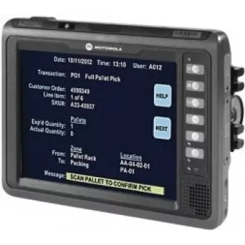 Displayschutzfolie für Zebra VC80 Handheld-Mobilcomputer, transparent, 5er-Pack