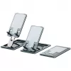 Passiver Halter Inter-Tech MTS-105 für Handy Smartphone Tablet UMPC Grau