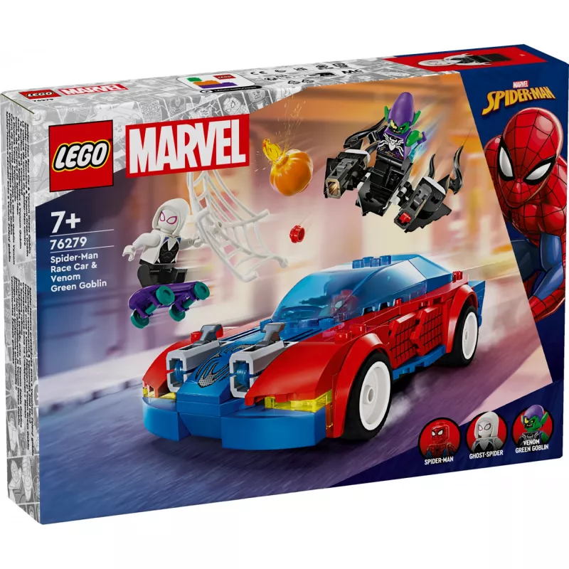 Lego Marvel 76279 Spider-Man Rennwagen & Venom Green Goblin Bau-Spielset