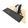 Multimediaständer ERGOTRON WorkFit-S Single HD mit Arbeitsfläche+ — Schwarz, Höhenverstellung 58 cm, maximale Belastung 13,2 kg, für Bildschirme bis 30 Zoll
