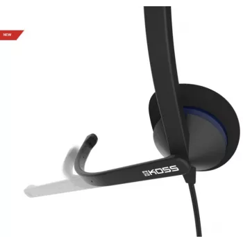 Koss | Kopfhörer | CS195 USB | Kabelgebunden | On-Ear | Mikrofon | Schwarz