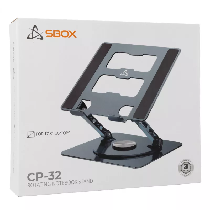 Sbox CP-32 Laptopständer 360°-Rotation