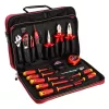 Ratschen-Schraubendreher-Set Wiha 43025 1/4 Zoll, 21-teilig, Steckschlüsseleinsätze und Zubehör