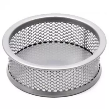 Box detail Forpus, silber, perforiertes Metall 1005-011