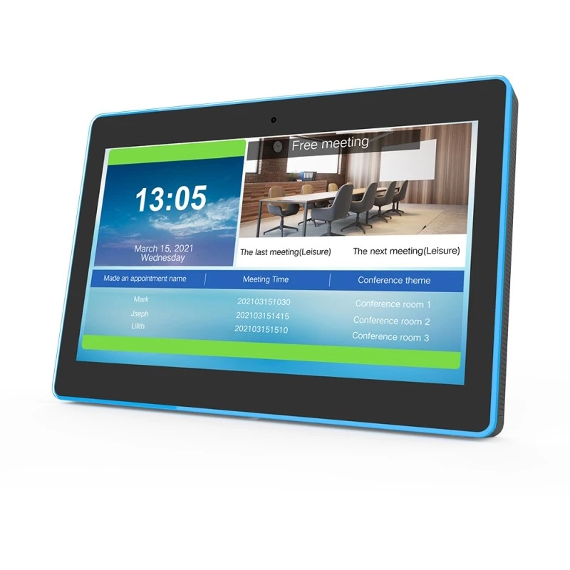 Meeting-Raum-Tablet ALLNET MT13RK3399A10PoENFC 13 Zoll Android 10 mit PoE, NFC und RGB-LED