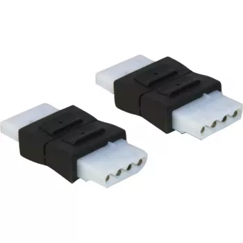 DeLOCK - Adapter für Stromanschluss - Interne Stromversorgung, 4-polig (W) - Interne Stromversorgung, 4-polig (W) (65045)