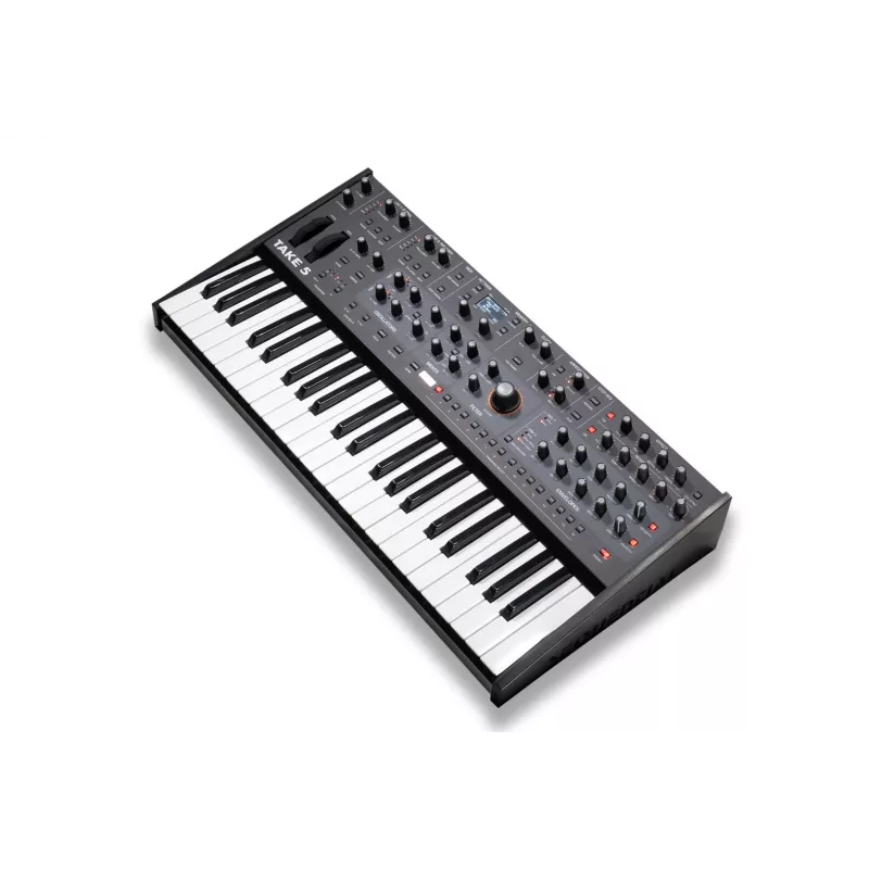 Analoger polyphoner Synthesizer Sequential Take 5 (SEQ 3500) – Hardware-Poly-Synth