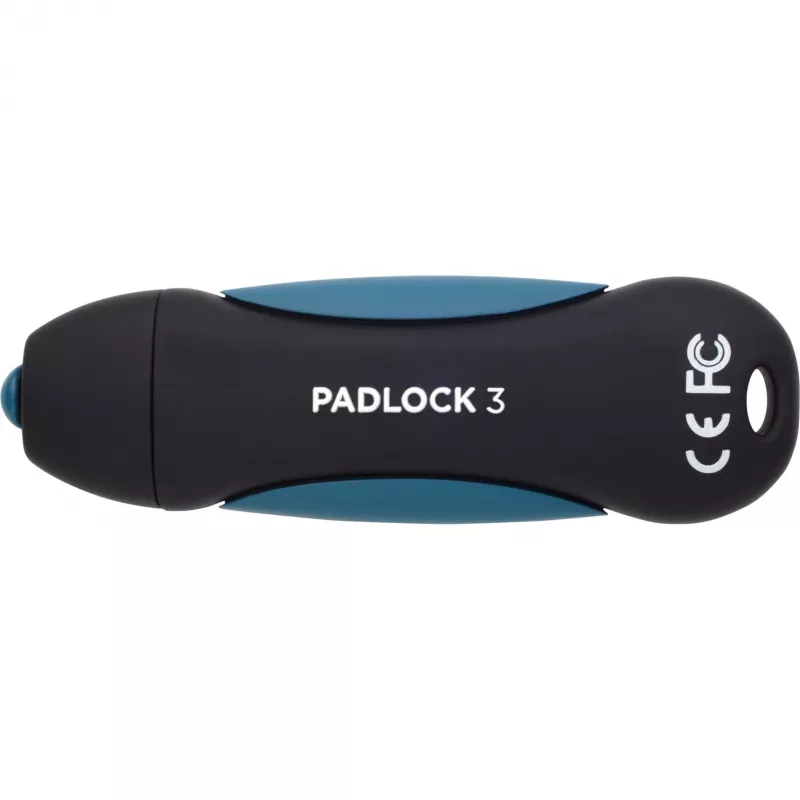 CORSAIR Flash Padlock 3 128 GB sicherer USB 3.0 Flash-Laufwerk mit Tastenfeld sichere 256-Bit-Hardware-AES-Verschlüsselung