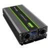 Qoltec 51923 Reiner Sinus-Wechselrichter Monolith | 3000W | 6000W | 24V auf 230V | LCD