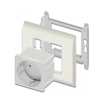 Steckdose DELOCK CEE 7/3 (Typ E) weiß, 250 V, 16 A, 4000 W