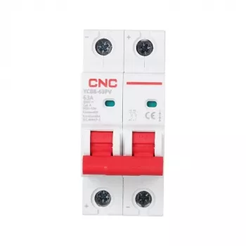 Miniatur-Leitungsschutzschalter HiSmart NV821662 2-polig 63A 500V DC