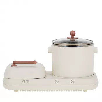 Adler 2-in-1 Frühstücksstation | AD 6421 | 1320 W | 1 L | Anzahl der Programme 1